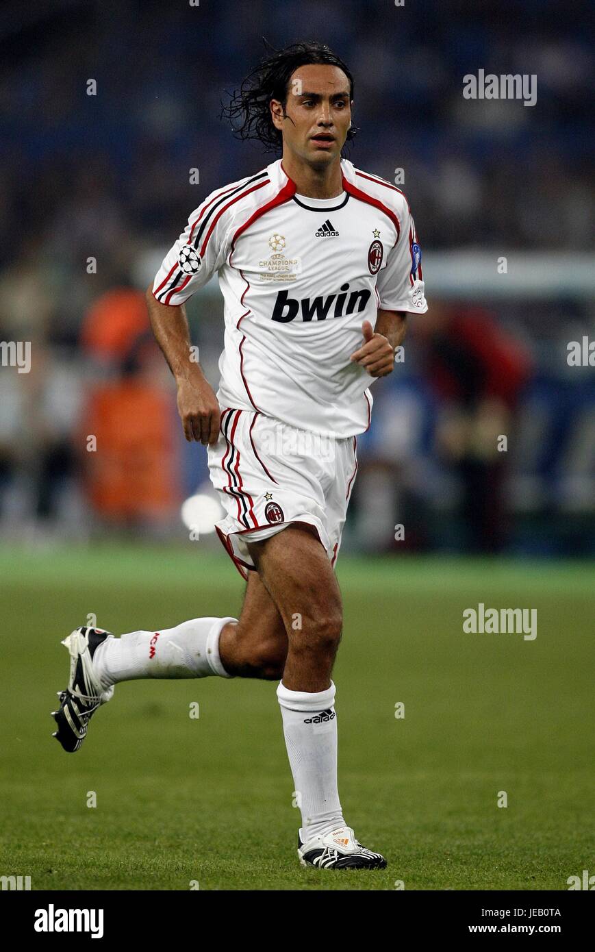 L'AC Milan Alessandro Nesta STADE OLYMPIQUE Athènes Grèce 23 Mai 2007 Banque D'Images