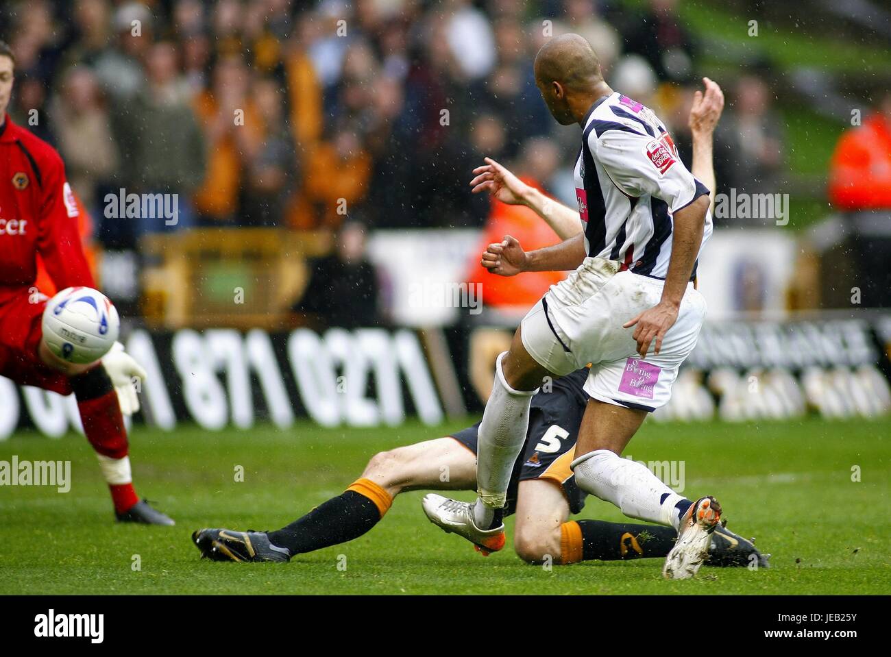 DIOMANSY KAMARA REND 3-2 LOUPS V WEST BROM MOLINEUX WOLVERHAMPTON ENGLAND 13 Mai 2007 Banque D'Images