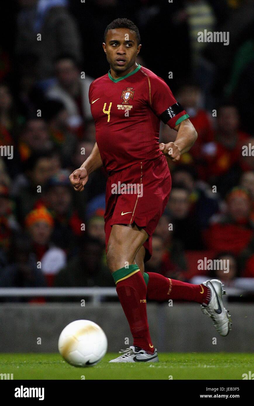 JORGE ANDRADE PORTUGAL & DEPORTIVO LA COROGNE L'Emirates Stadium ARSENAL LONDON 06 Février 2007 Banque D'Images