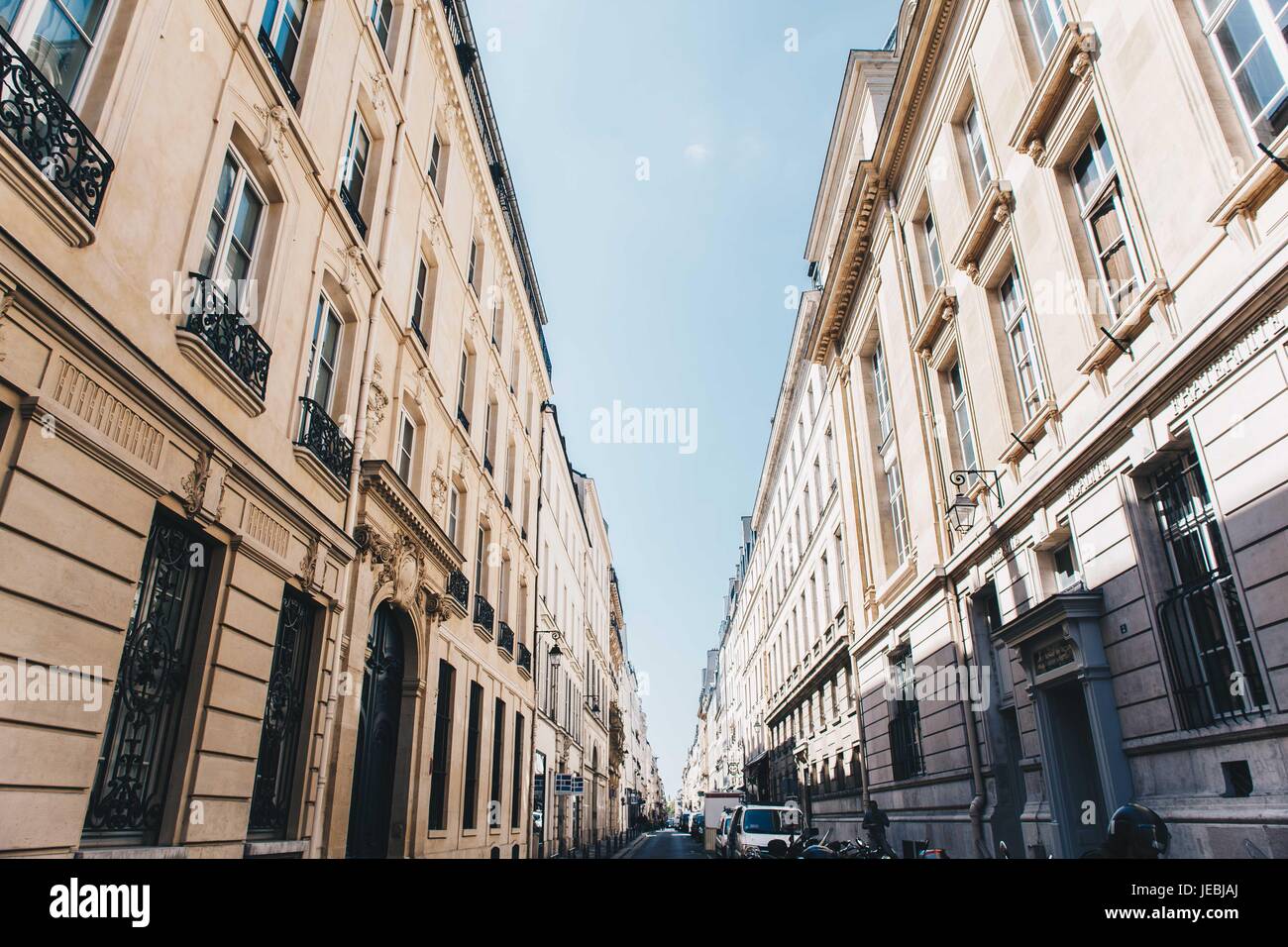 Rues de Paris Banque D'Images