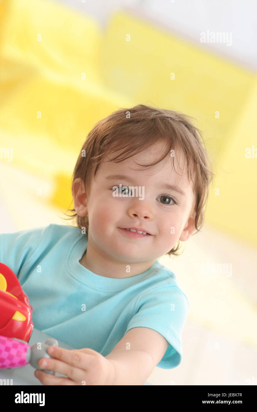 Enfant, 2-3 ans, jeu, Banque D'Images