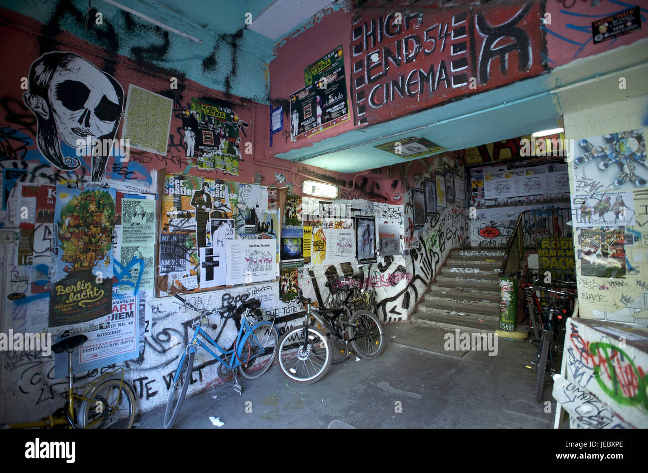 Allemagne, Berlin, l'art house, Tacheles Banque D'Images