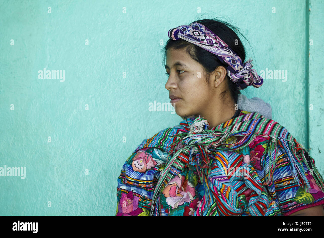 Guatemala, Zunil, femme, Maya, le modèle ne libération, Banque D'Images