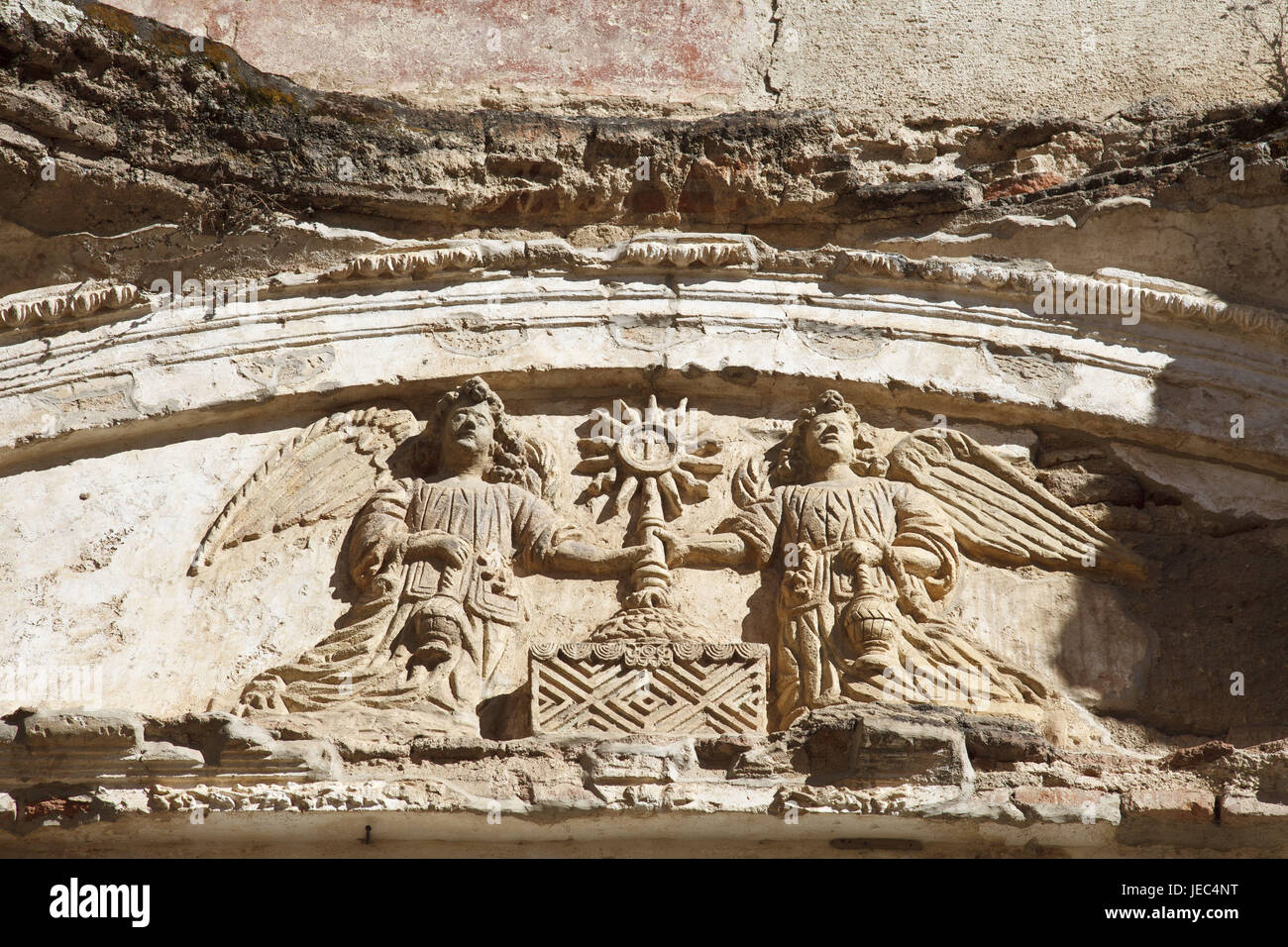 Guatemala, Antigua Guatemala, convention de San Francisco, ruines, pas de biens, Banque D'Images