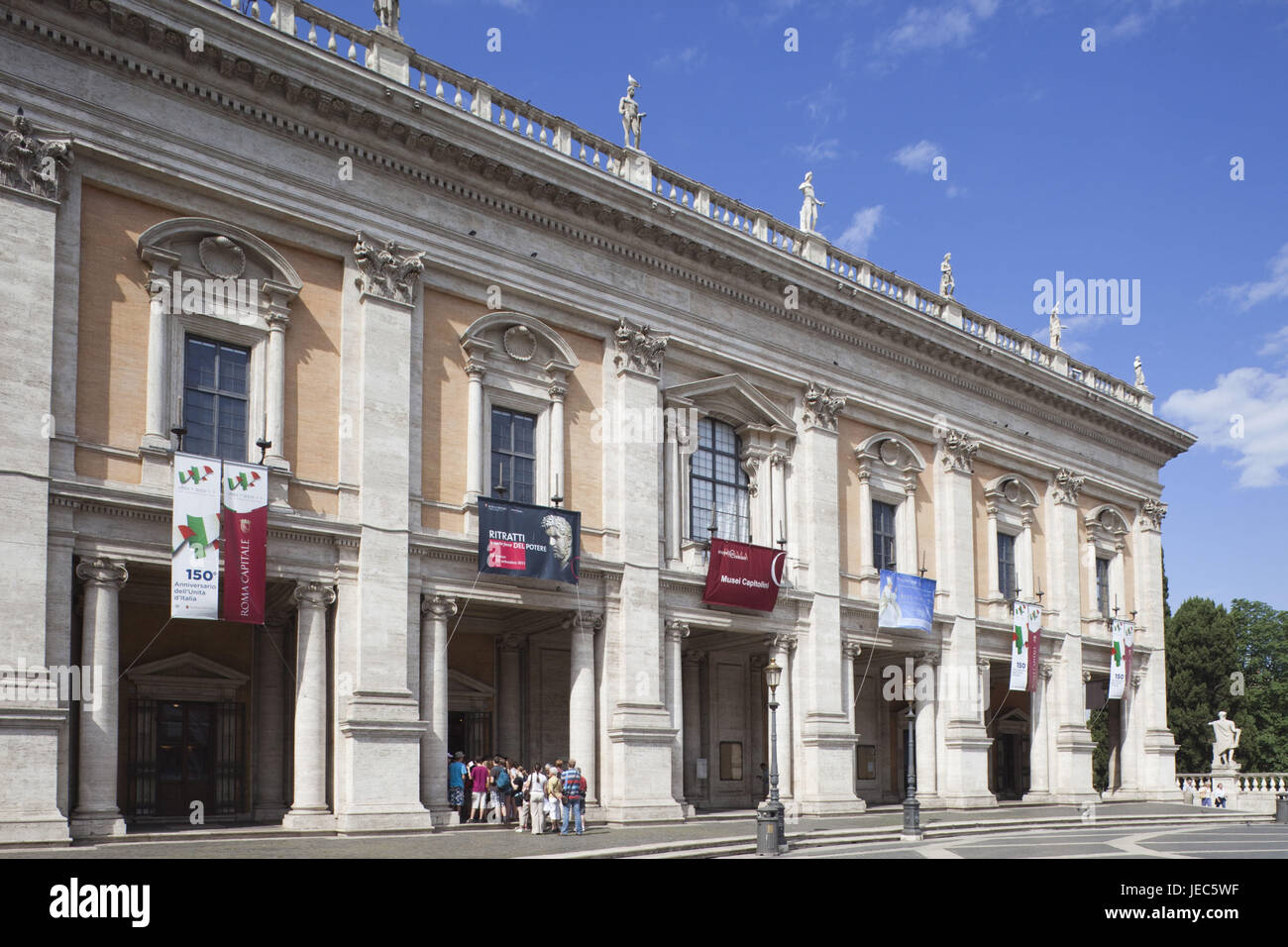 L'Italie, Rome, Kapitolinische, musées, palais des Conservateurs Banque D'Images