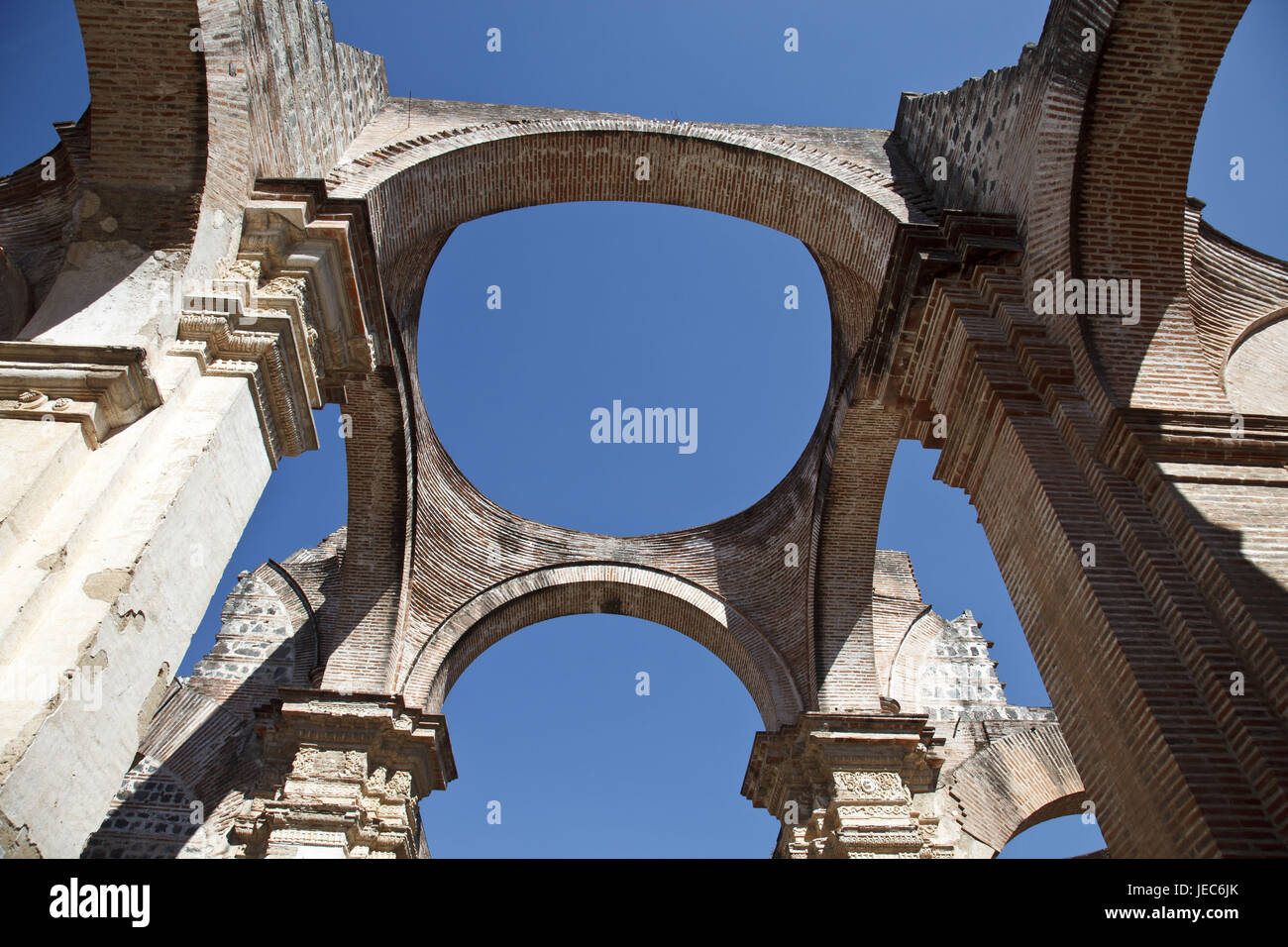 Guatemala, Antigua Guatemala, cathédrale, ruines, pas de biens, Banque D'Images