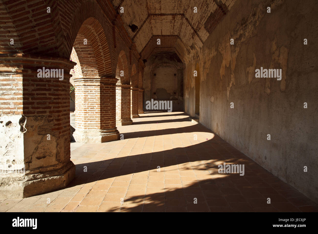 Guatemala, Antigua Guatemala, l'église La Merced, convention et non des biens, Banque D'Images
