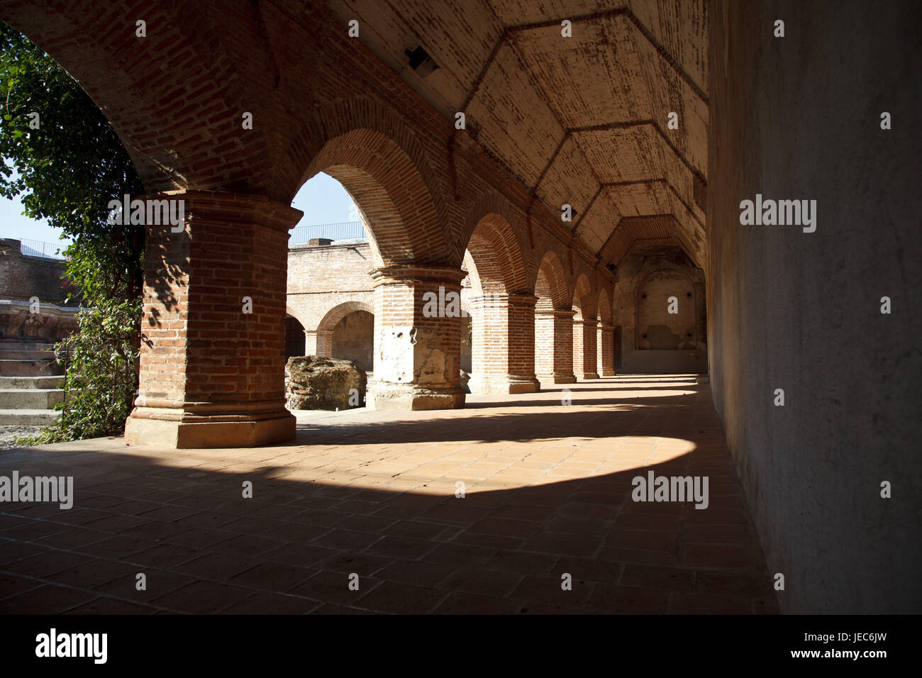 Guatemala, Antigua Guatemala, l'église La Merced, convention et non des biens, Banque D'Images