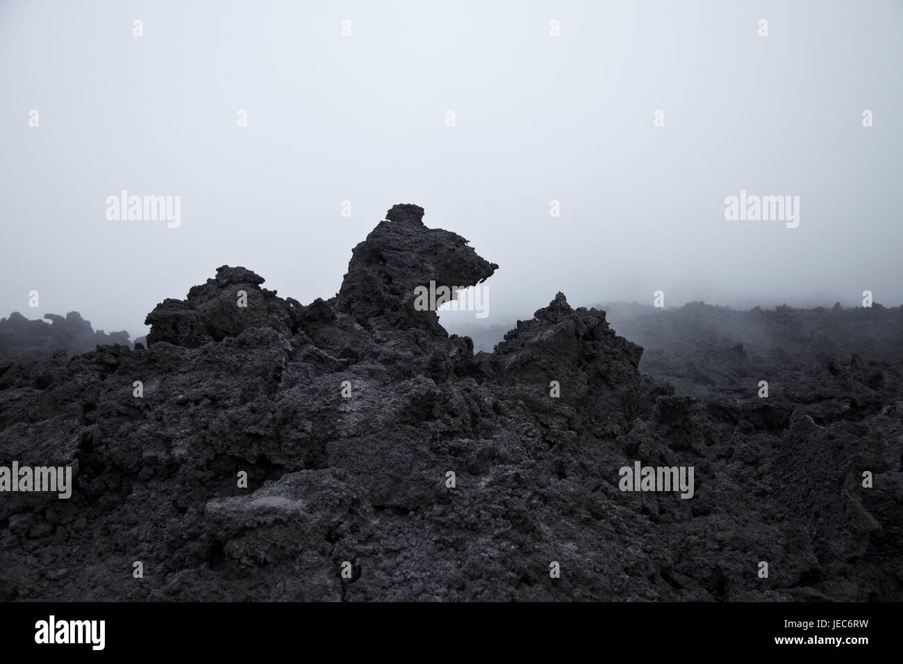 Le Guatemala, le volcan Pacaya, Banque D'Images