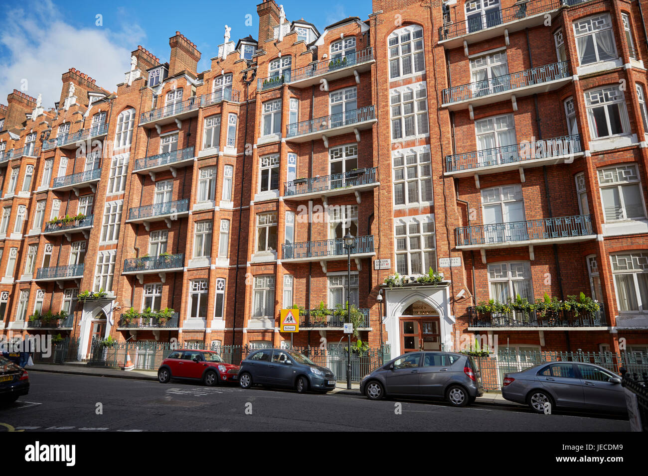 Chiltern Street, London, UK Banque D'Images