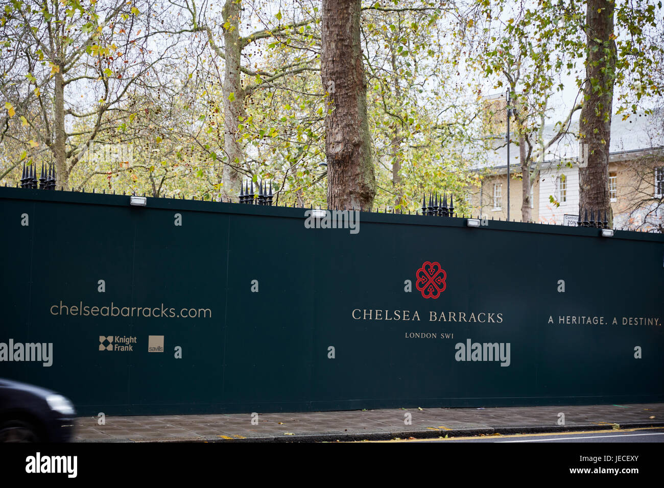 Chelsea Barracks, Londres, UK Banque D'Images