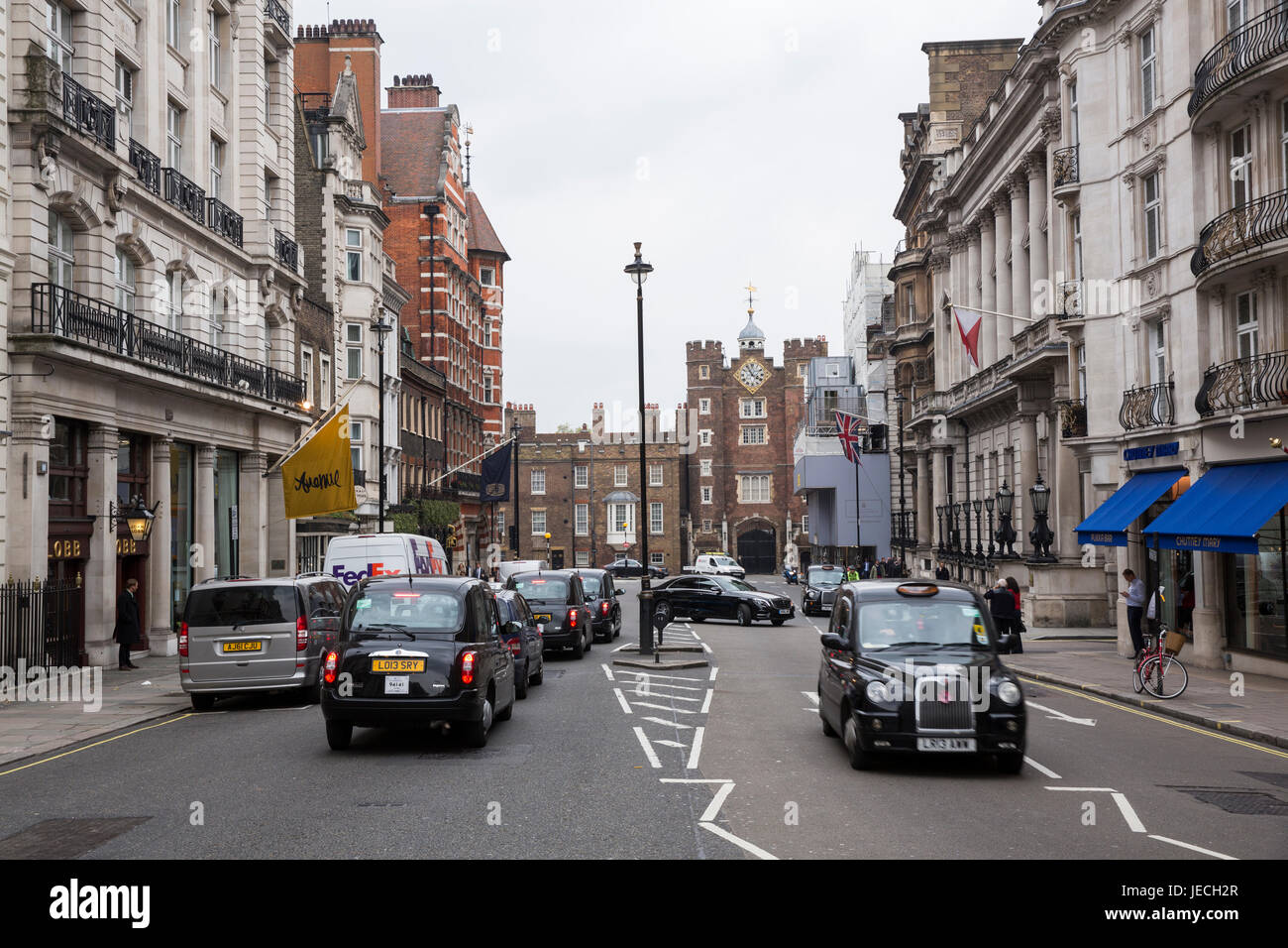 St James Street, London, UK Banque D'Images