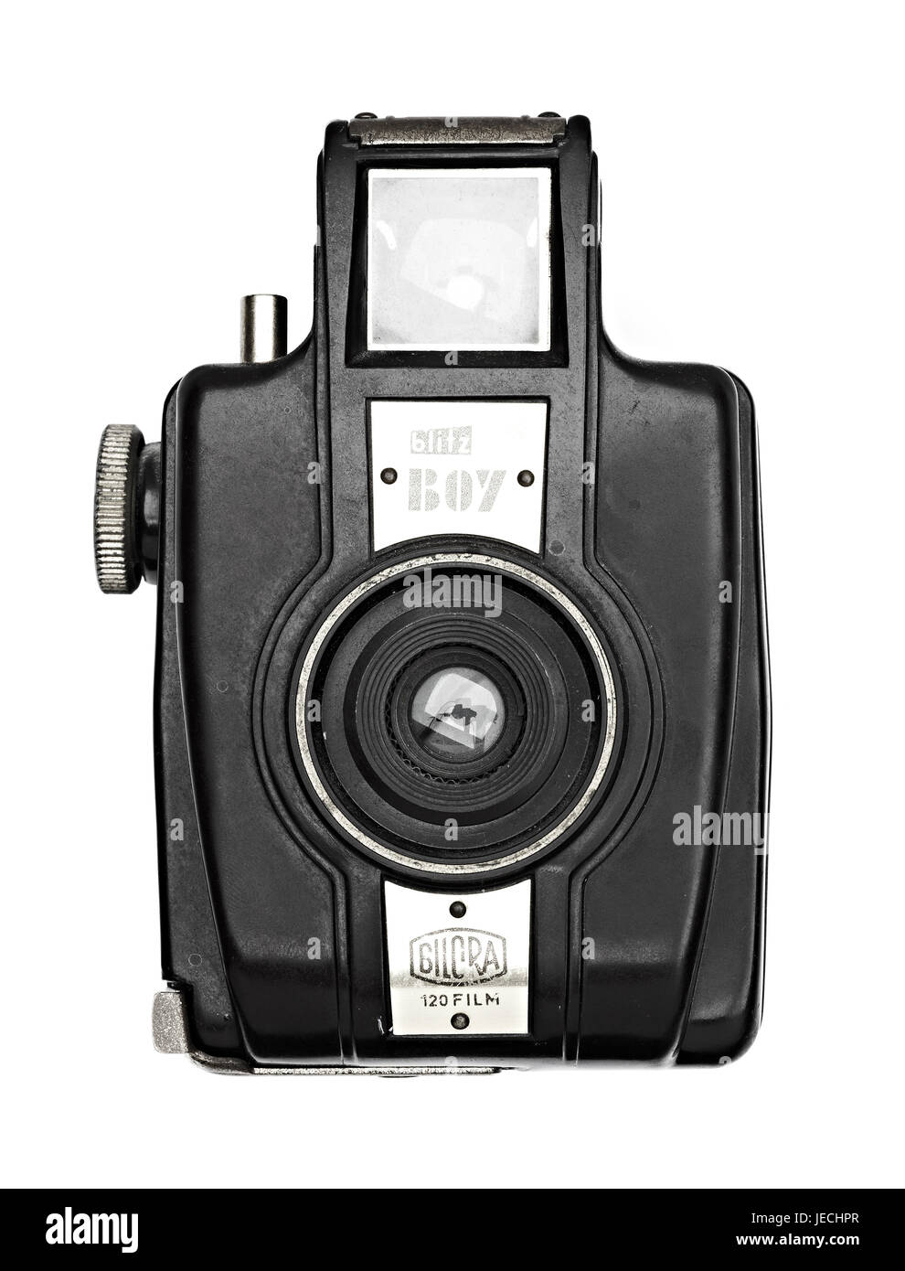 Vintage noir et blanc caméra bakalite Banque D'Images
