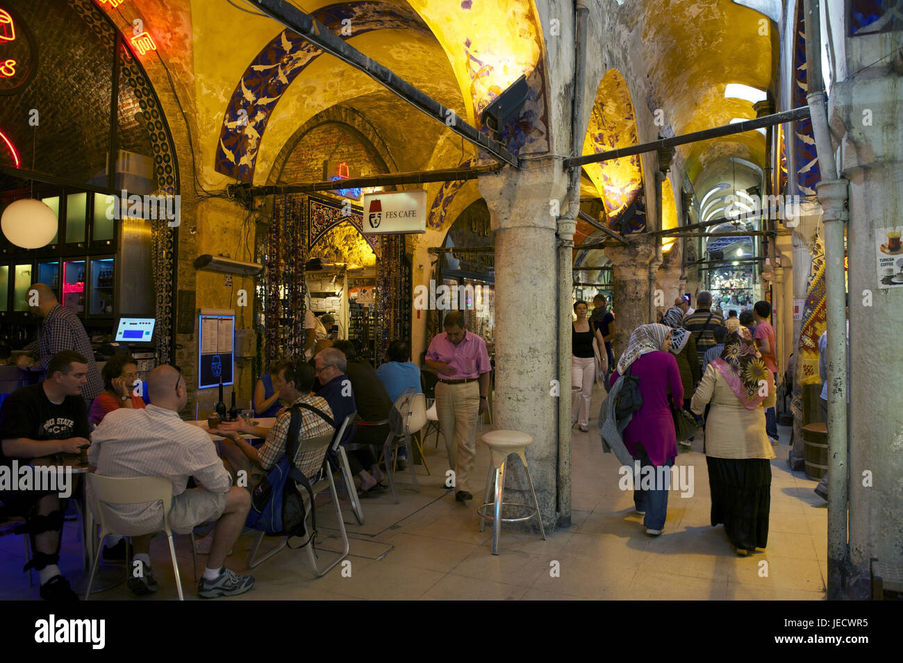La Turquie, Istanbul, partie de la ville de Sultanahmet, le grand bazar, Kapali Carsi, Banque D'Images