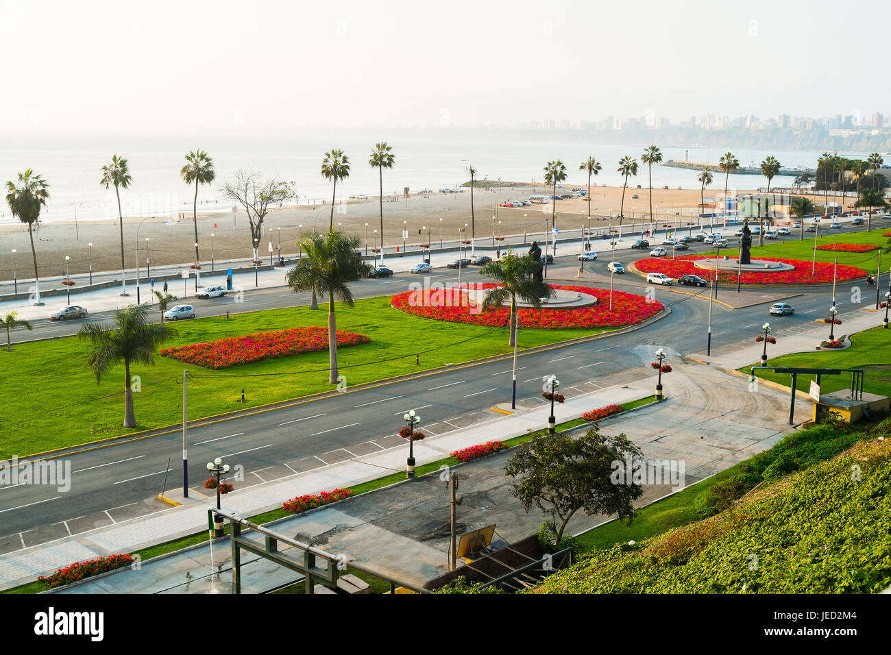 Waterfront de Barranco, Lima, Pérou Banque D'Images