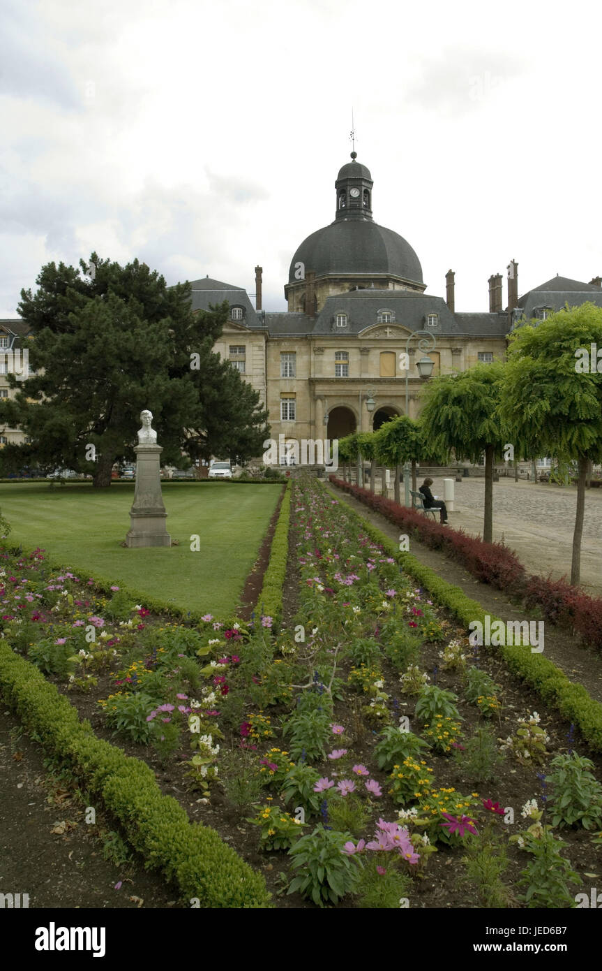 France, Paris, Maison du névrotique', 'Hopital Salpetriere Saint-Louis band, parterre, buste, Banque D'Images