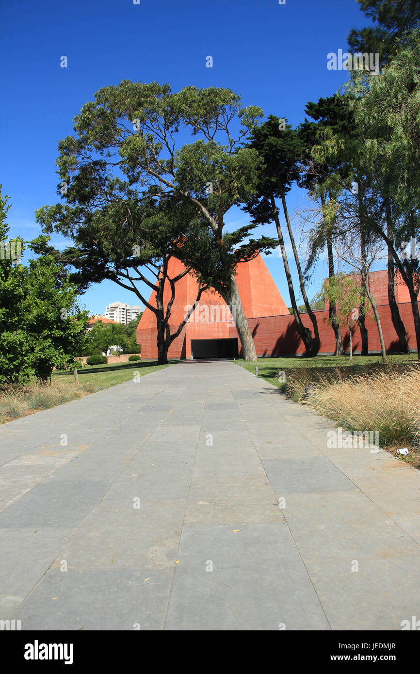 Casa das Historias Paula Rego museum building par Eduardo Souto de Moura Banque D'Images