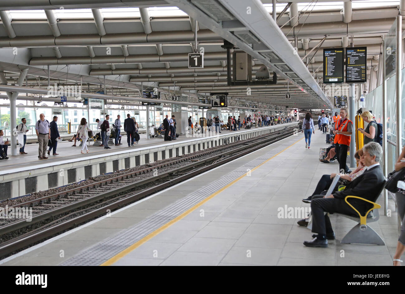 Blackfriars Station, London, UK Banque D'Images