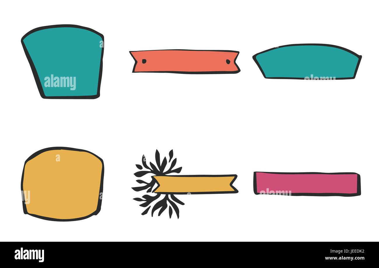 Vector icon set de road sign Illustration de Vecteur