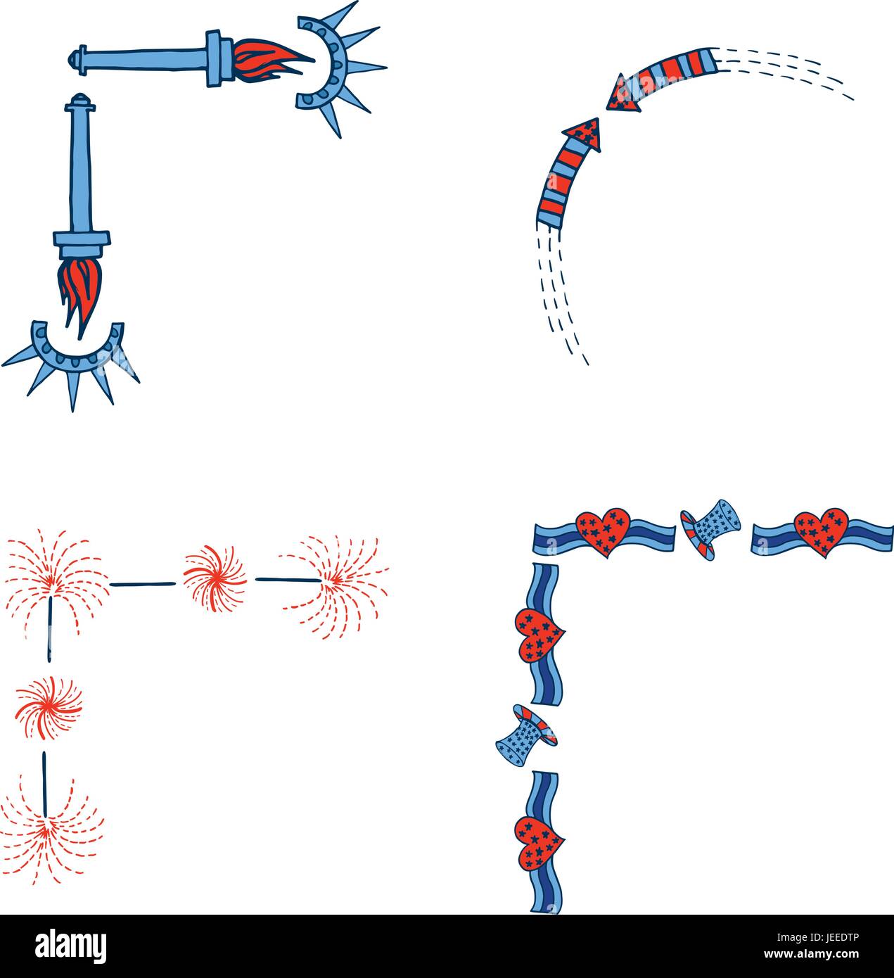 Vector set d'images de formes différentes Illustration de Vecteur