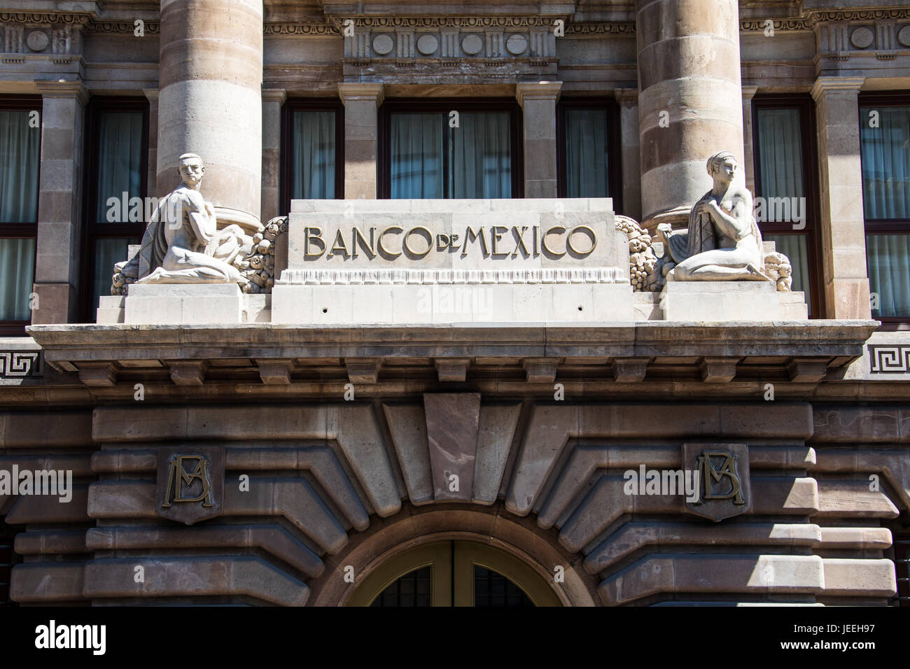 Cuando Se Fundó El Banco De México www.alamyimages.fr