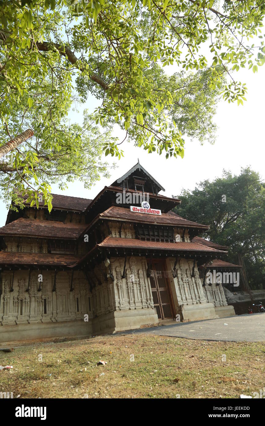 Vadkkum Nathan temple Banque D'Images