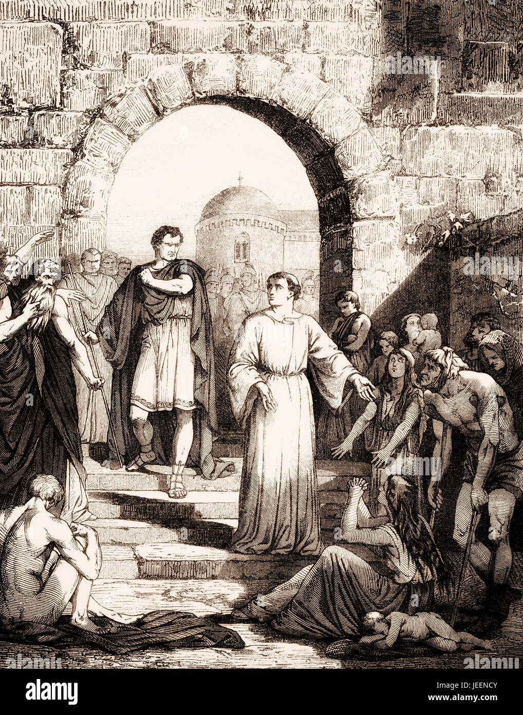 Saint Laurent de Rome ou Laurence, diacre de la ville de Rome sous le