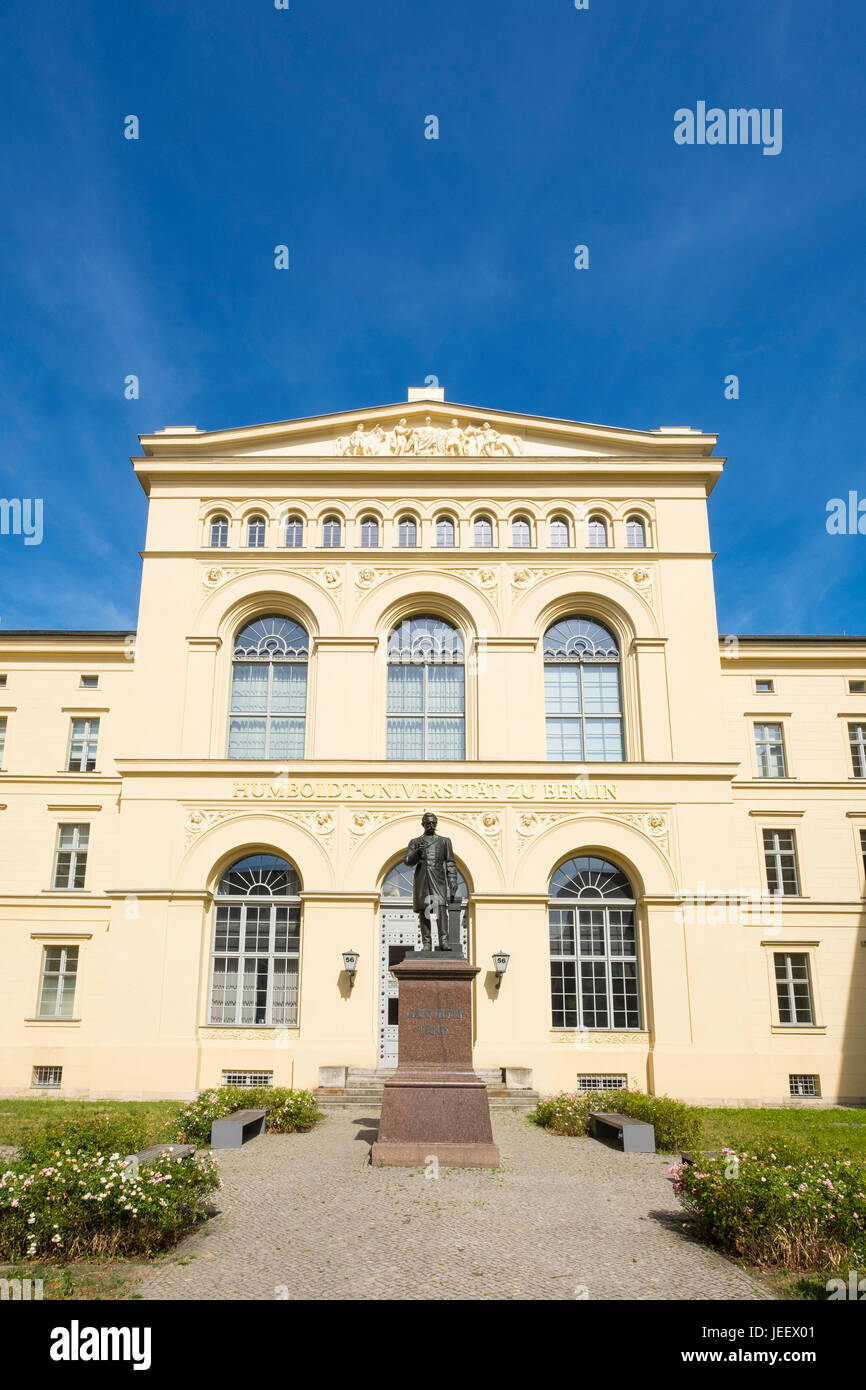Humboldt Graduate School dans le cadre de l'Université Humboldt de Berlin. Allemagne Banque D'Images
