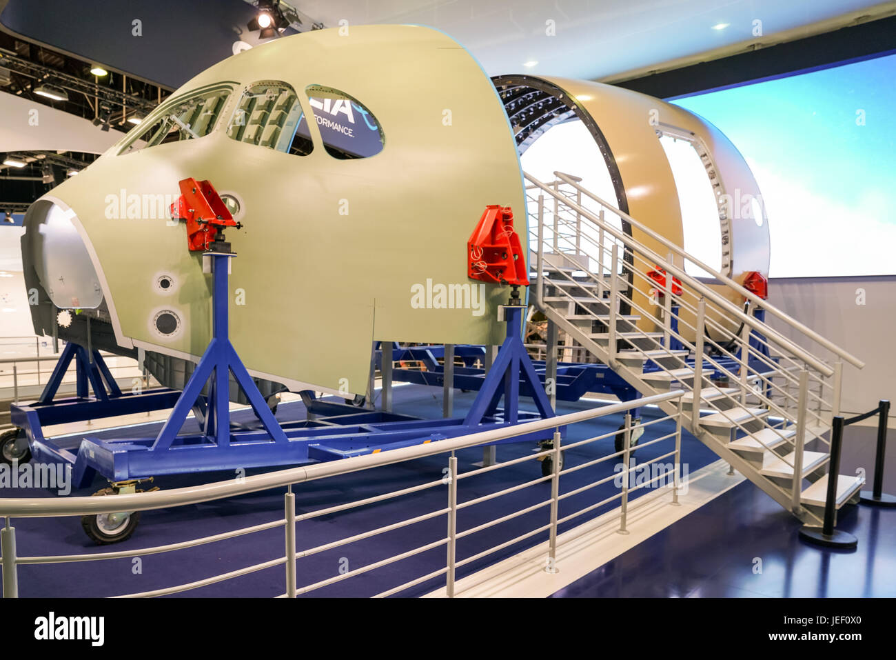 Salon international de l'aéronautique et de l'espace de Paris-Le Bourget, Salon du Bourget - Paris Air Show Banque D'Images