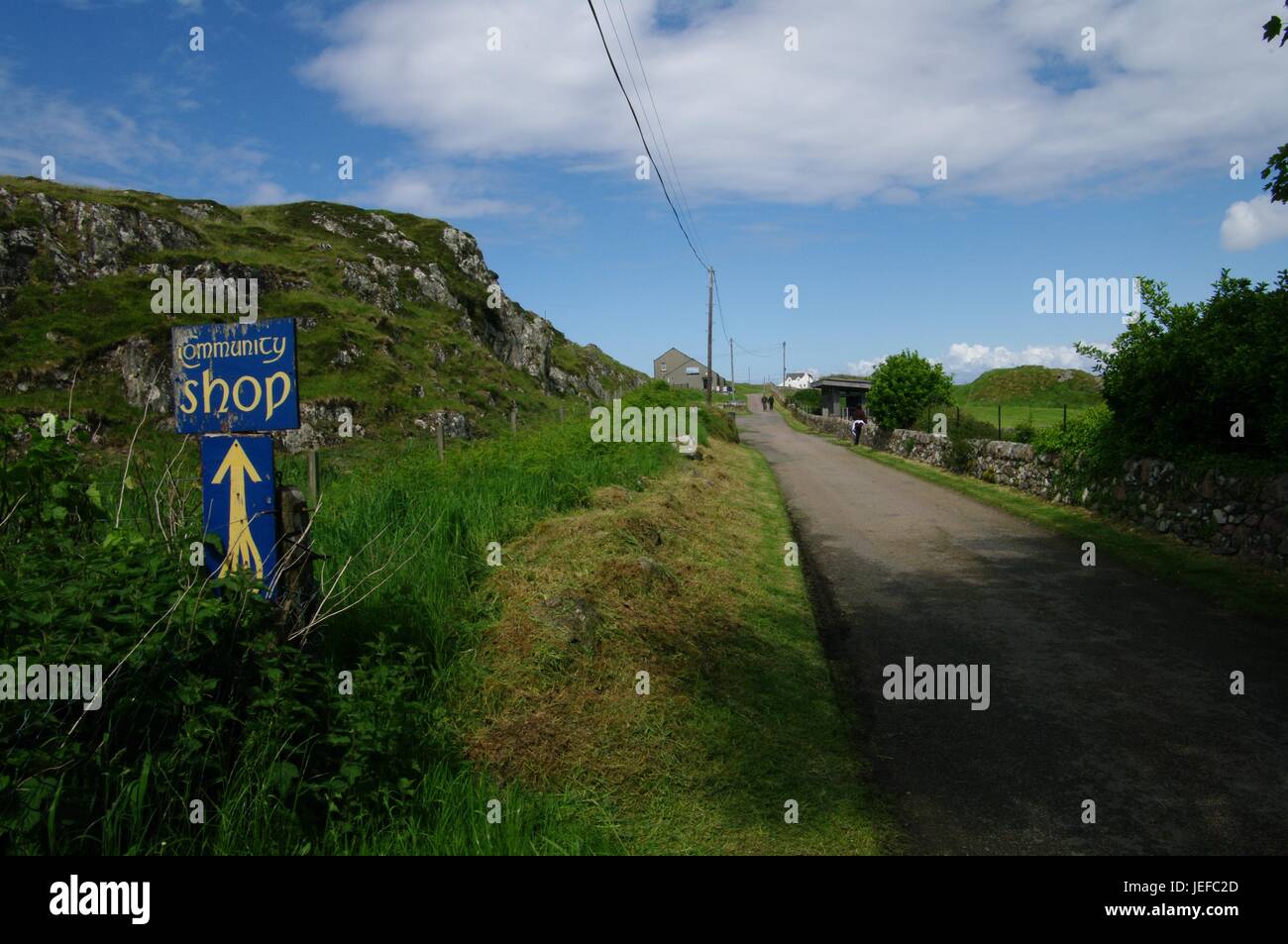 Iona, Hébrides intérieures, Ecosse Banque D'Images