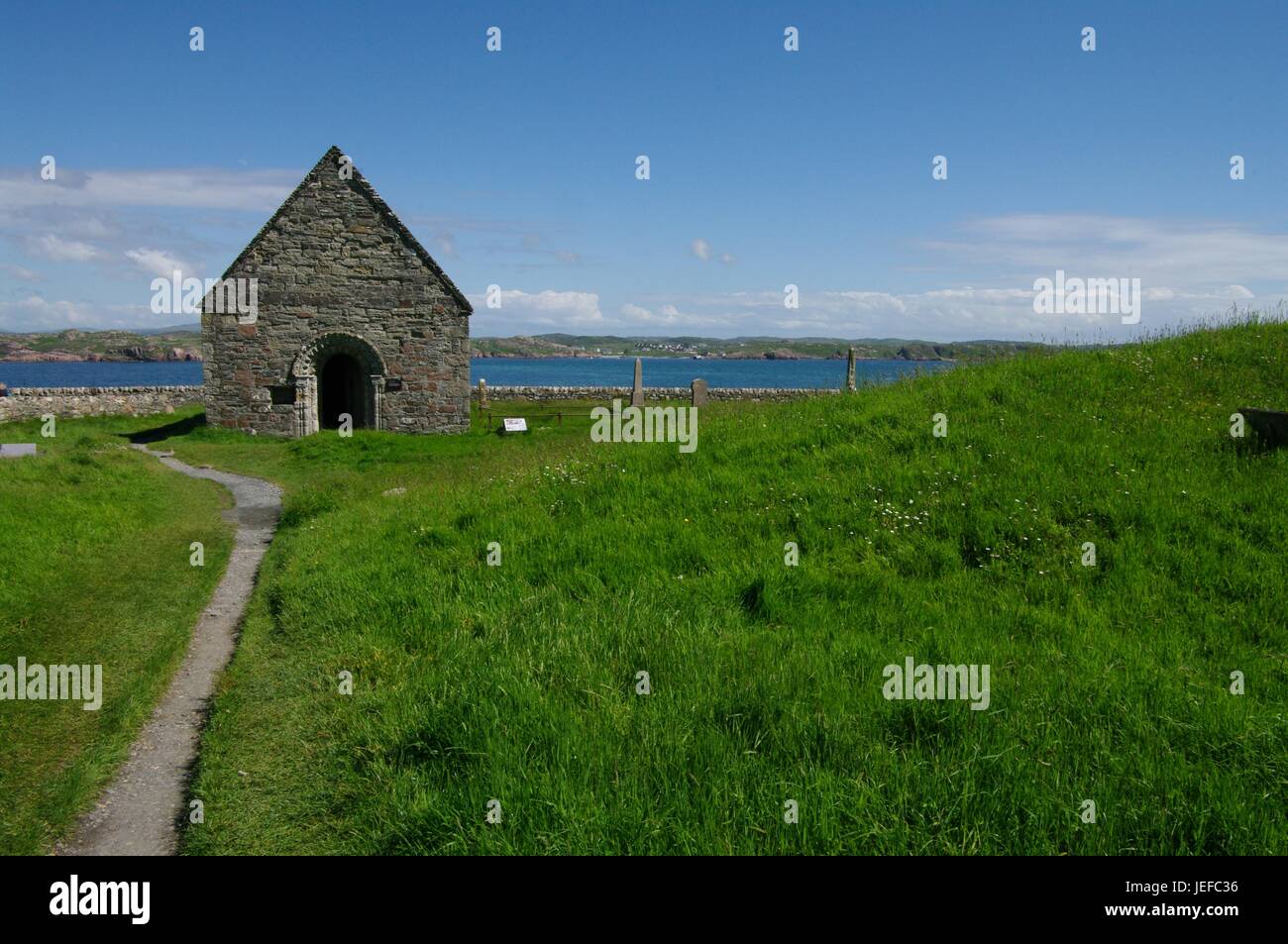 Iona, Hébrides intérieures, Ecosse Banque D'Images