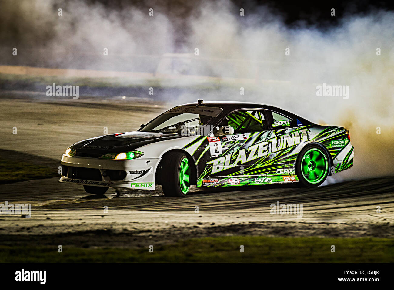 Sydney Motorsport Park, Australie. 24 juin 2017. JABBIT (James Abbott) pour l'unité avec le nouveau Blaze configurations diff. Anthony Bolack/Alamy Live News Banque D'Images