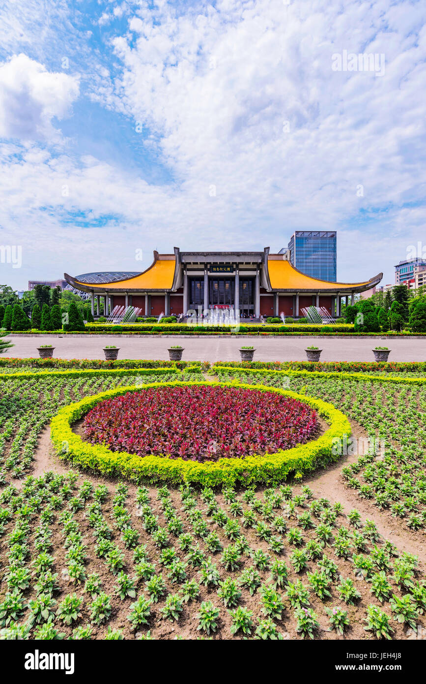 L'architecture de Sun Yat-Sen Memorial Hall and gardens Banque D'Images