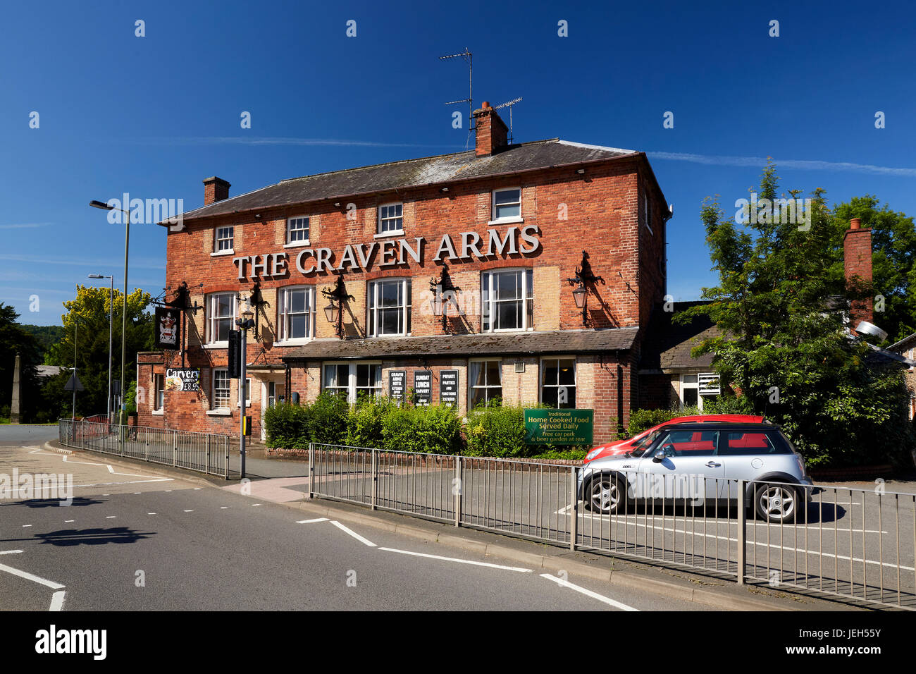 Le Craven Arms Public House Craven Arms Shropshire West Midlands England UK Banque D'Images