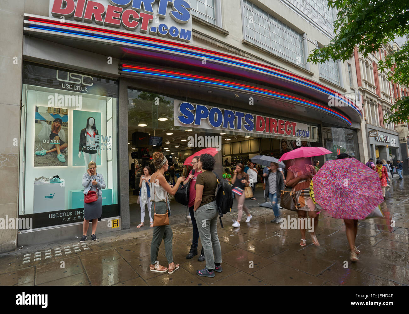 Sports direct oxford street Banque de photographies et d’images à haute