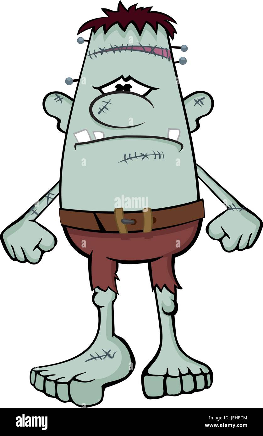 Frankenstein Illustration de Vecteur