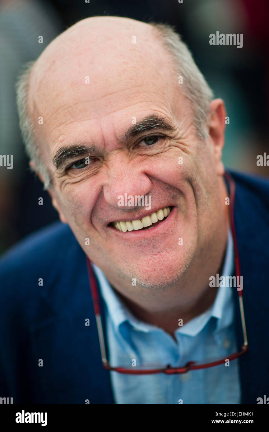 Colm Tóibín, irlandaise, romancier, nouvelliste, essayiste, dramaturge, journaliste, critique et poète., figurant à la 2017 Hay Festival de la littérature et les arts, Hay-on-Wye, au Pays de Galles UK Banque D'Images