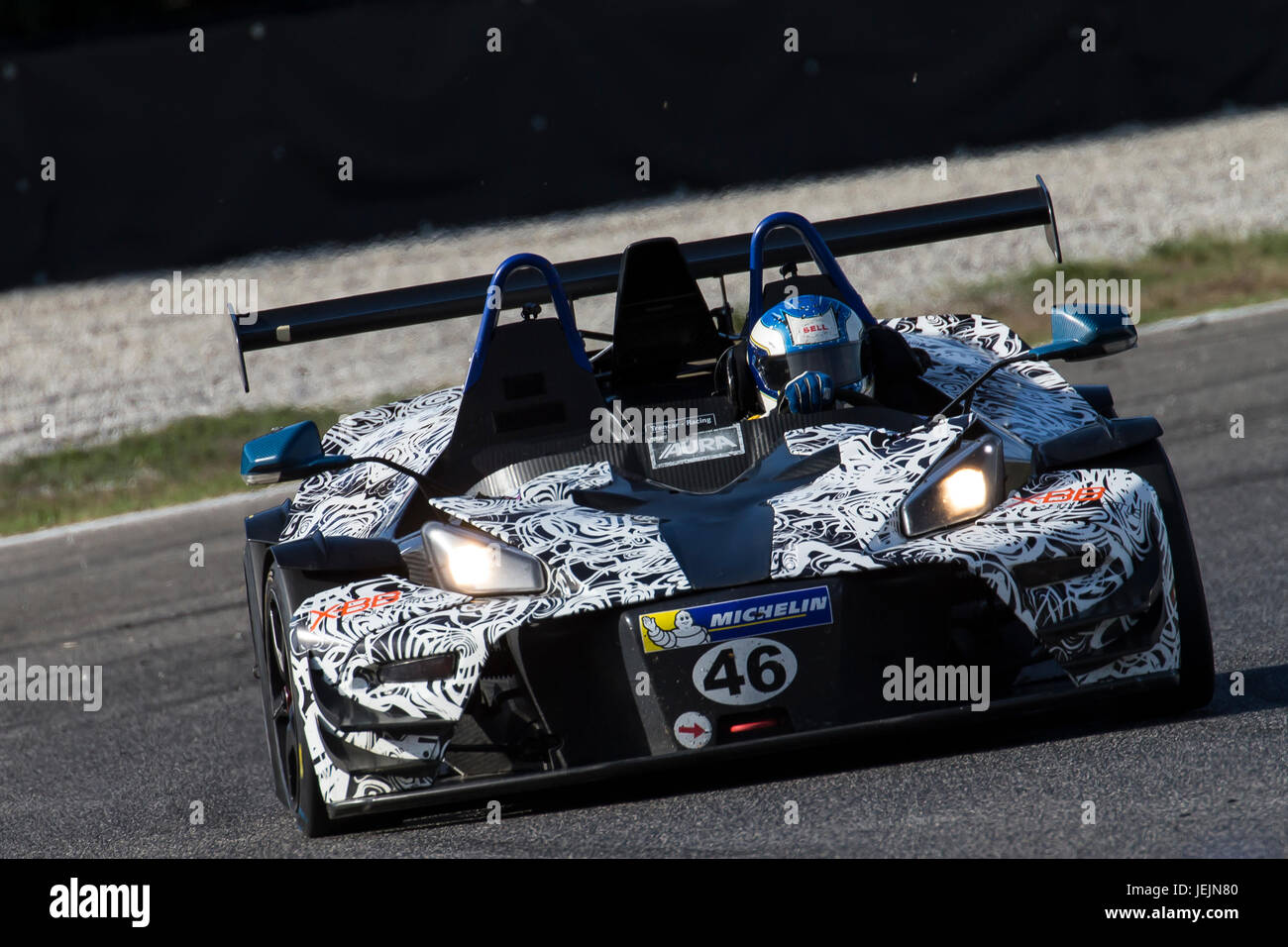 Adria, Rovigo, Italie - le 17 septembre 2016 : KTM X-Bow Elite M, conduit par BAU BOB, au cours de la race à l'American Speed Weekend dans International Adria Banque D'Images