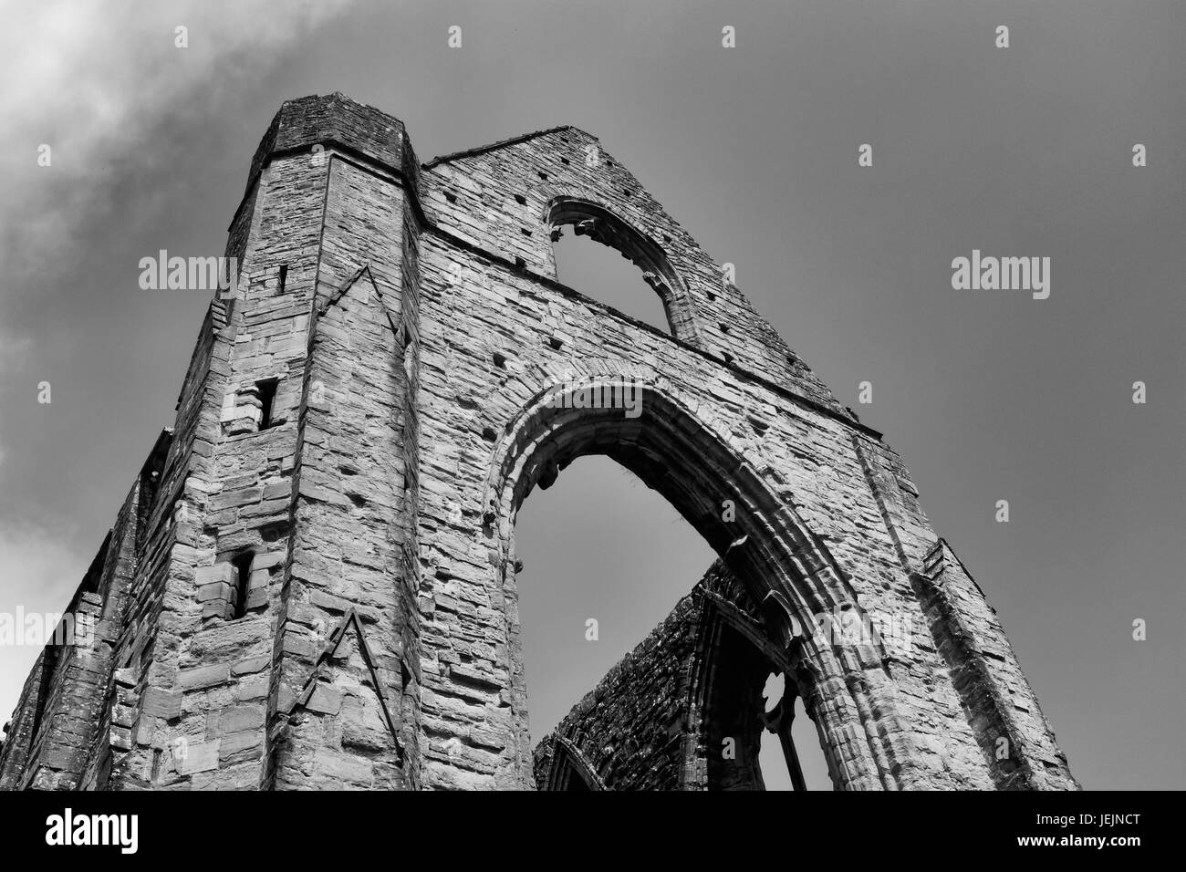 Ruines de l'abbaye de Tintern, Pays de Galles, Royaume-Uni Banque D'Images