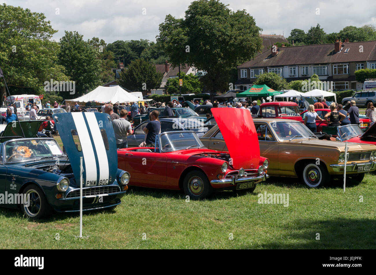 Croydon, spectacle classique champ rotatif Purley, Grand Londres, Surrey Banque D'Images