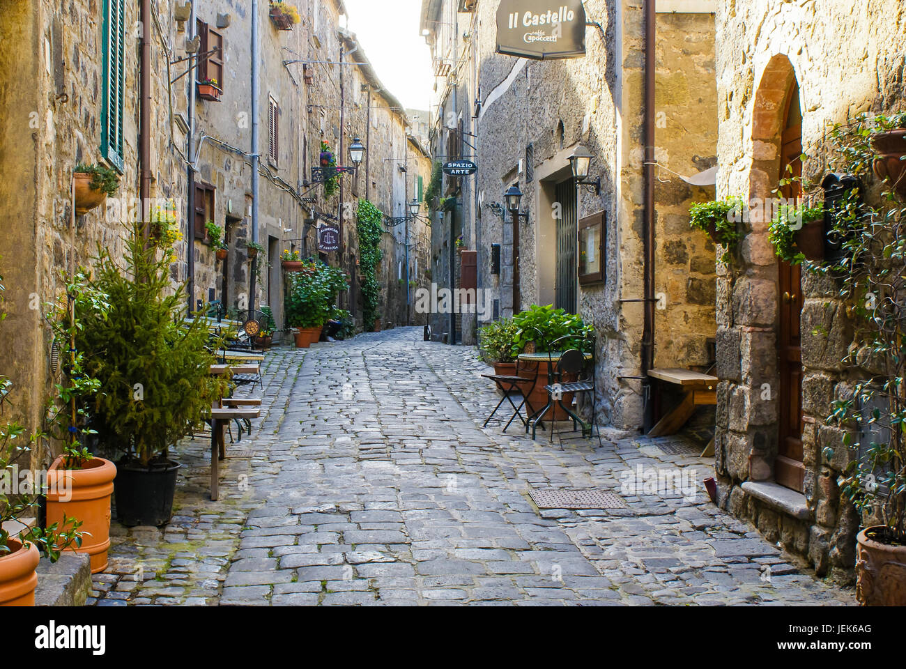 Bolsena, Latium, Italie Banque D'Images