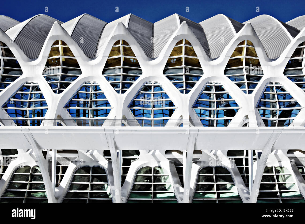 Musée des Sciences, Valence, Espagne Banque D'Images