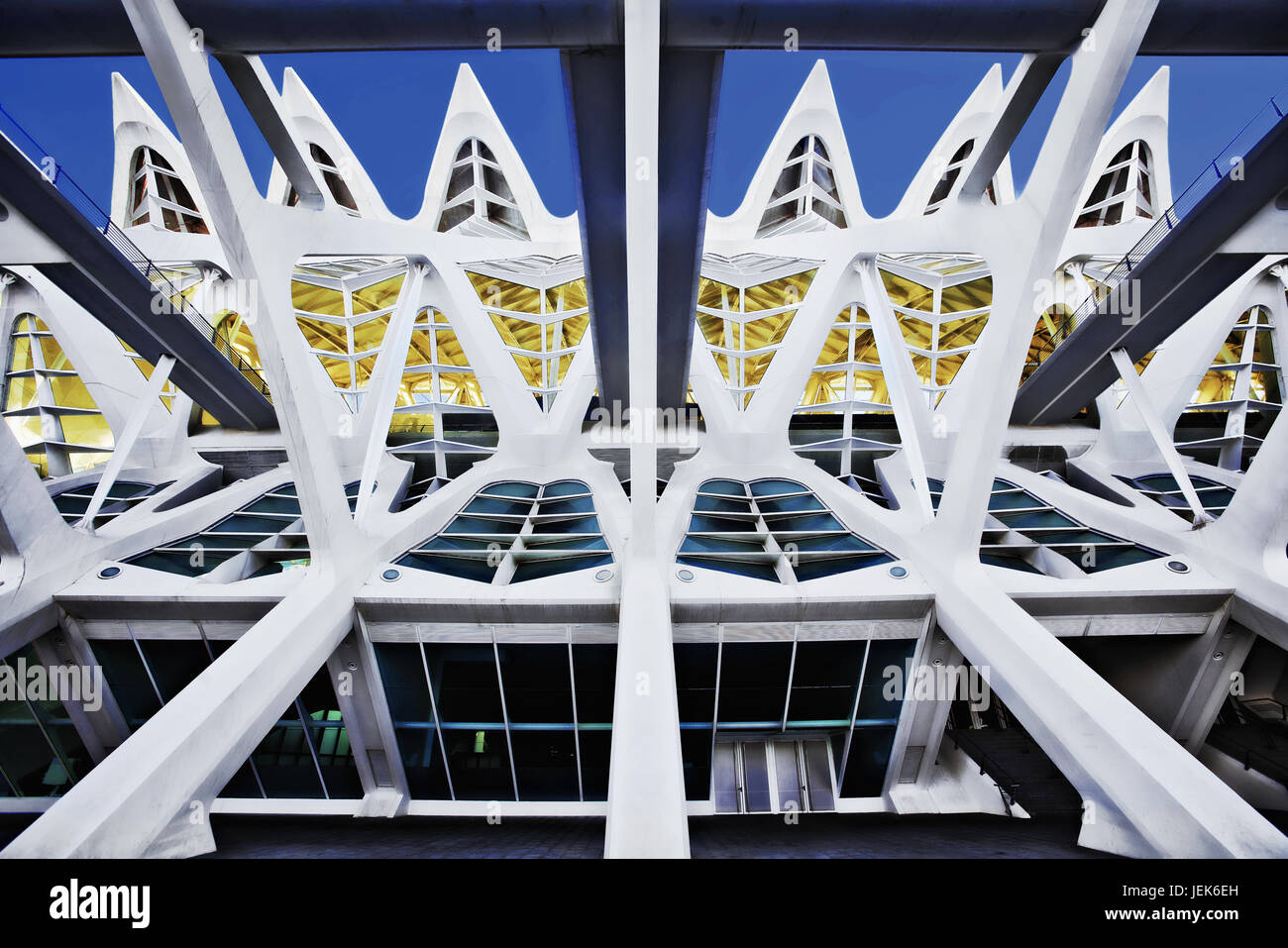 Musée des Sciences, Valence, Espagne Banque D'Images