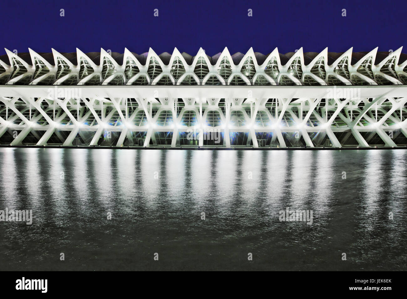 Musée des Sciences, Valence, Espagne Banque D'Images