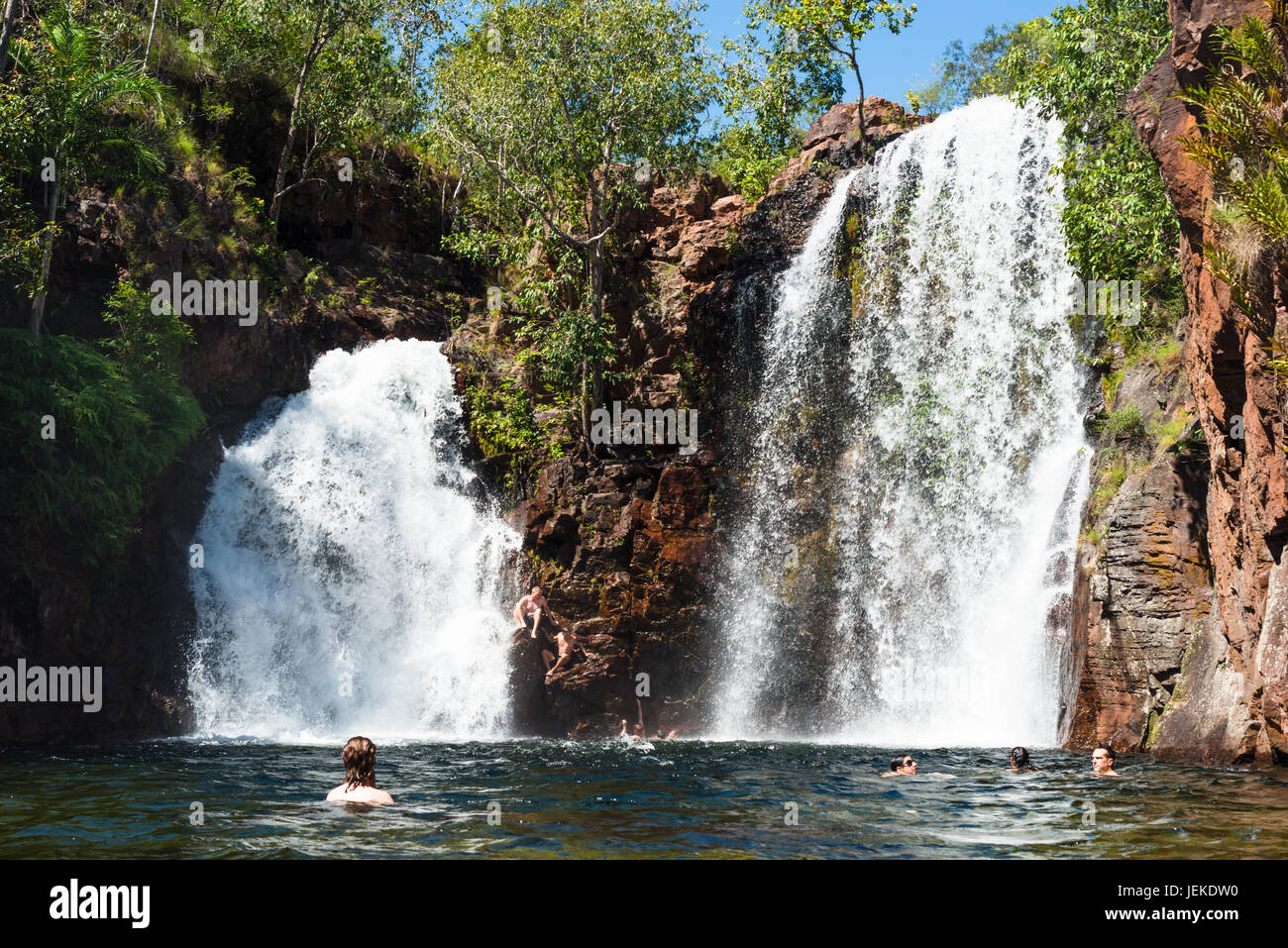 Florence Falls, Litchfield National Park, en Australie. Banque D'Images