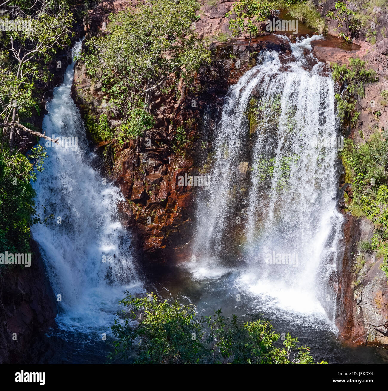 Florence Falls, Litchfield National Park, en Australie. Banque D'Images