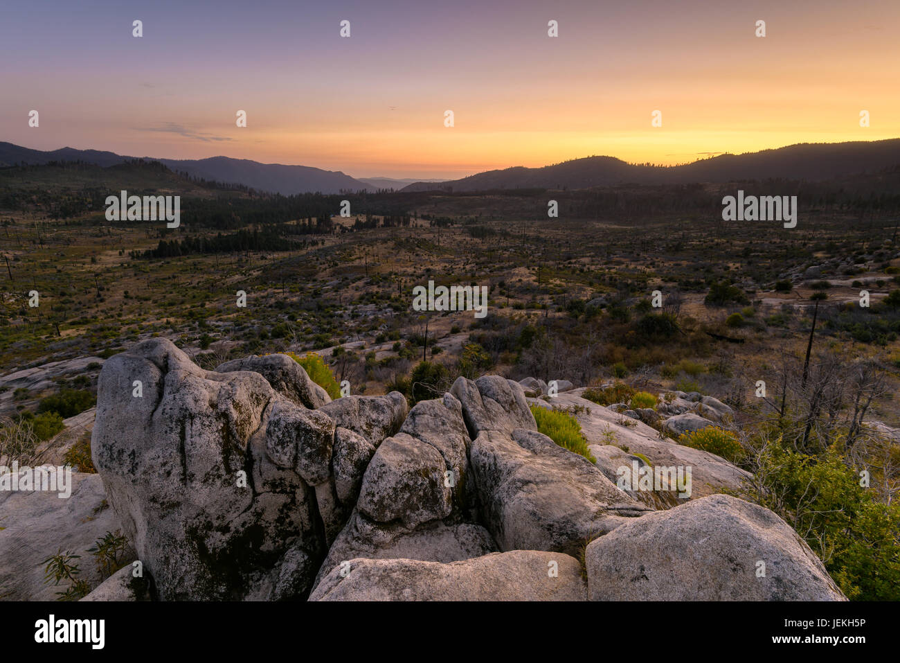 Big Oak Flat, parc national de Yosemite, Californie, États-Unis Banque D'Images