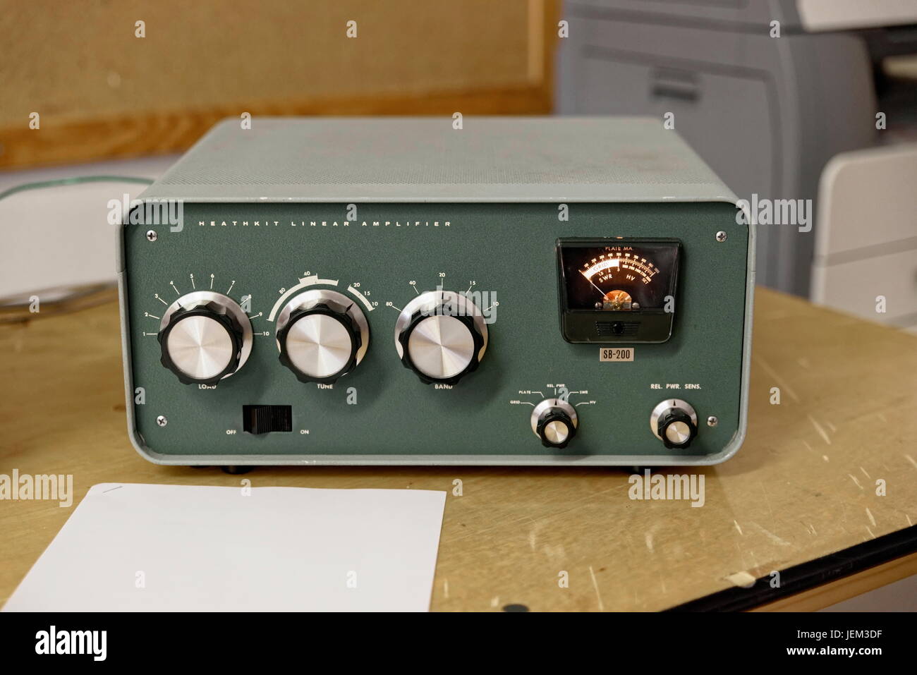 Heathkit SB200 Amplificateur linéaire Banque D'Images