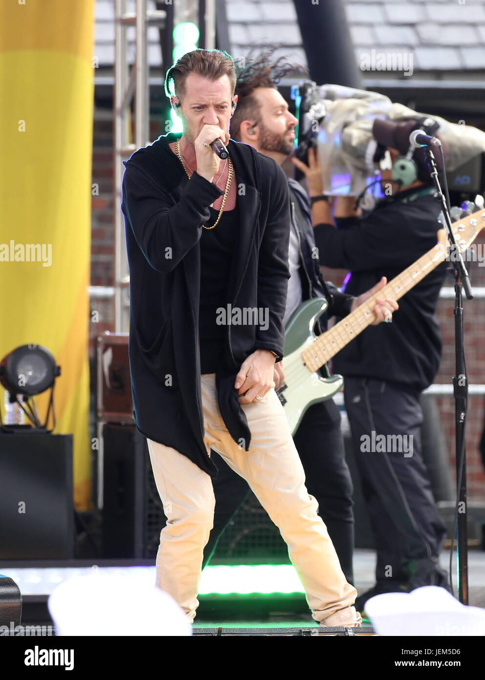 Floride Géorgie Line et Nelly effectuer sur ABC "Good Morning America" 2017 Série de concerts d'été à Rumsey Playfield avec : Brian Kelley Où : New York, New York, United States Quand : 26 mai 2017 Banque D'Images