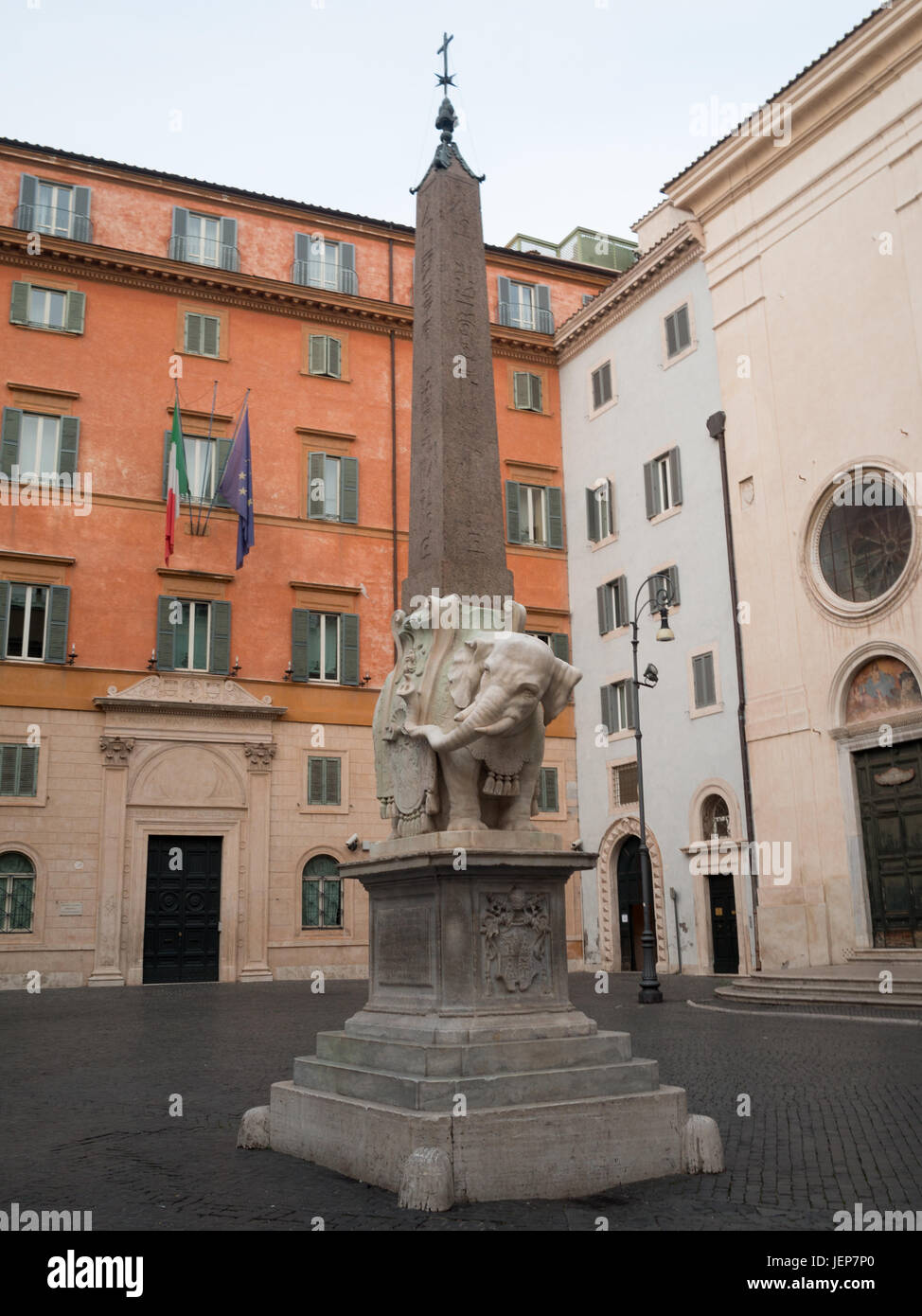 L'Obelisco della Minerva, Rome Banque D'Images